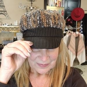 Newsboy hat